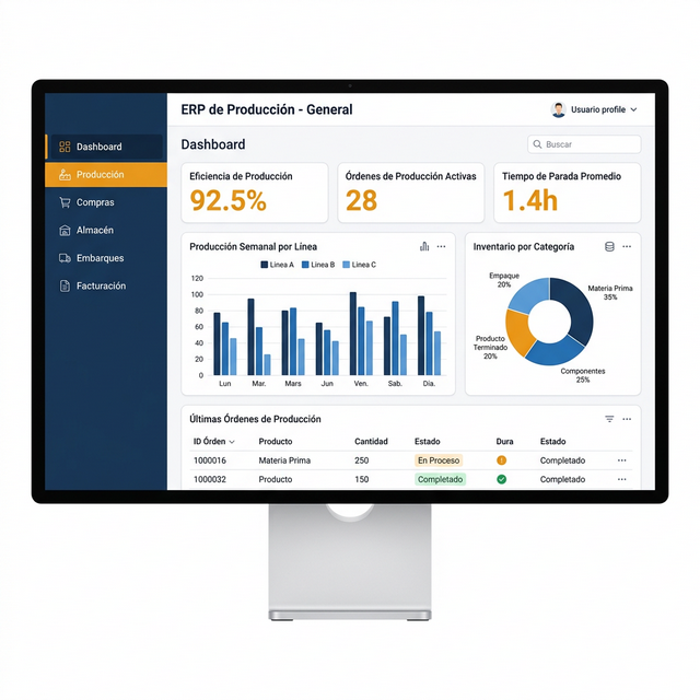 SAPI ERP Dashboard